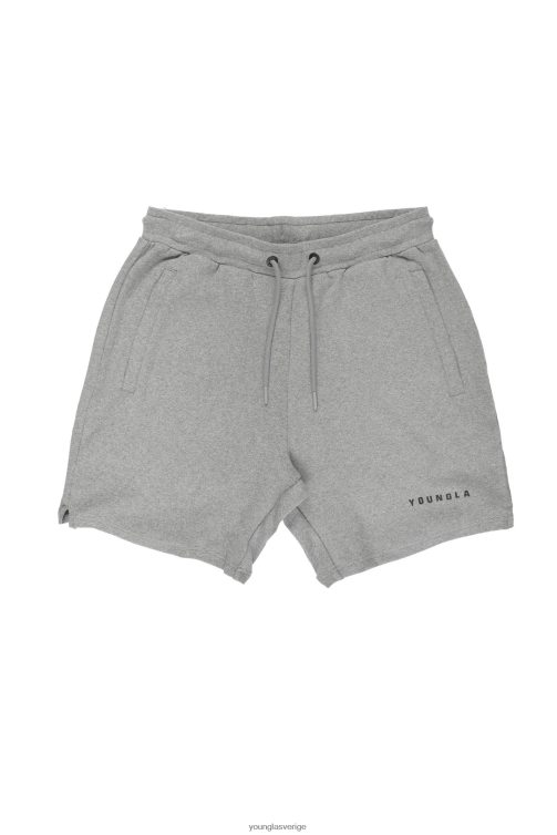 YoungLA män 118 de perfekta shortsen grå ljung Kläder 62TXL554