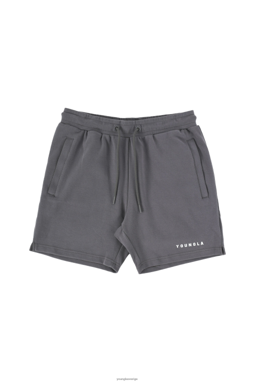 YoungLA män 118 de perfekta shortsen nardo grå Kläder 62TXL559