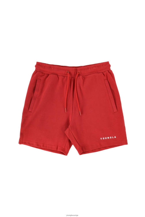 YoungLA män 118 de perfekta shortsen röd Kläder 62TXL558