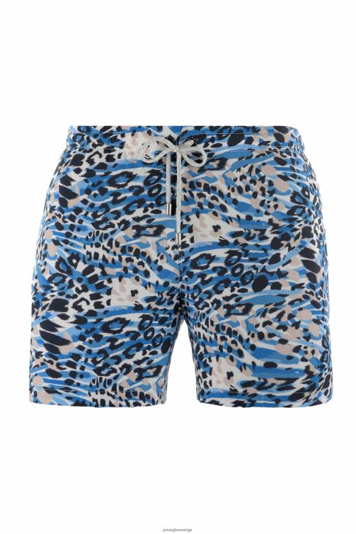 YoungLA män 128 abstrakta badshorts \'22 förklädd tiger Kläder 62TXL707