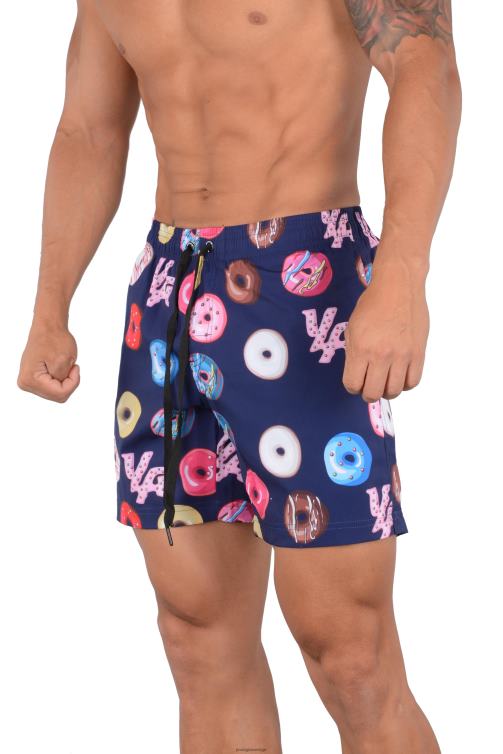YoungLA män 128 abstrakta badshorts \'22 melon ananas Kläder 62TXL710