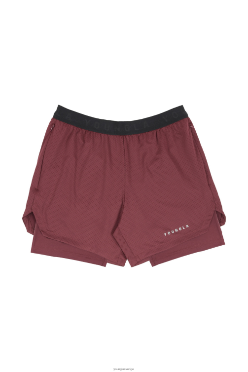 YoungLA män 129 trilogi kompressionsshorts brun Kläder 62TXL534