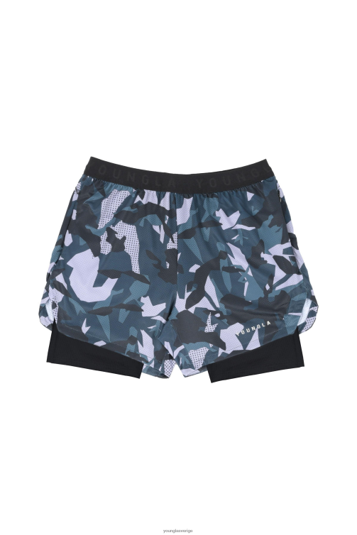 YoungLA män 138 trilogi camo kompressionsshorts djungel camo Kläder 62TXL726