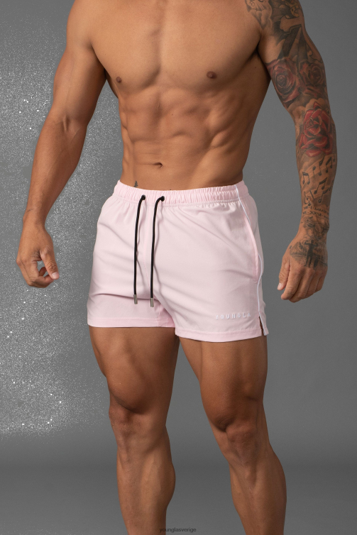 YoungLA män 143 korta korta badshorts rosa Kläder 62TXL665