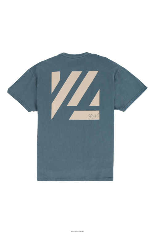 YoungLA män 413 överdimensionerade blockskjortor kricka tvättad Kläder 62TXL264