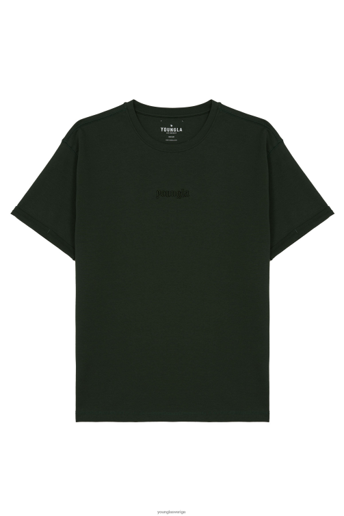 YoungLA män 418 resist tees djungel grön Kläder 62TXL131