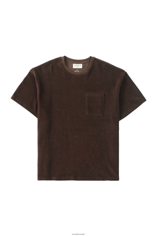YoungLA män 419 sladdsamling - tees choklad Kläder 62TXL348