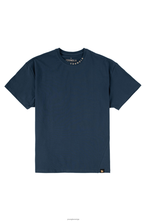 YoungLA män 429 varumärkes-tröjor djup kricka Kläder 62TXL283