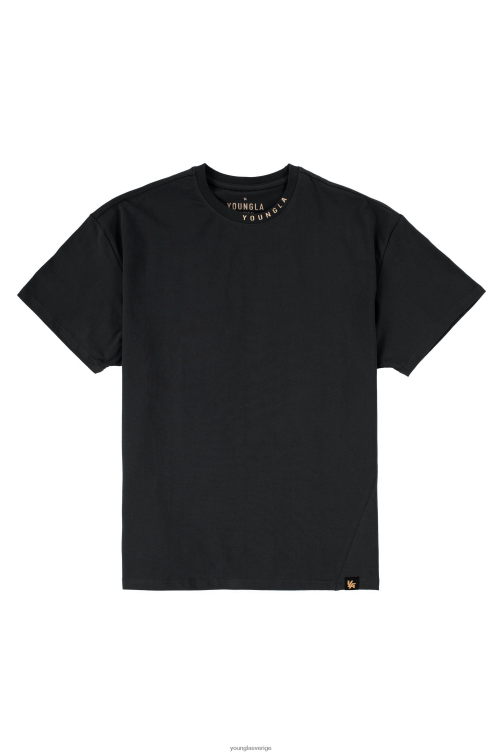 YoungLA män 429 varumärkes-tröjor svart Kläder 62TXL282