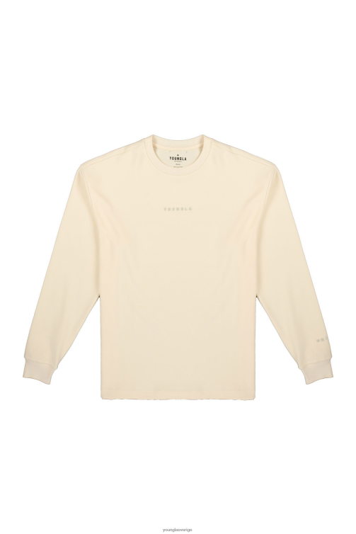 YoungLA män 450 molnskum långa ärmar off-white Kläder 62TXL414