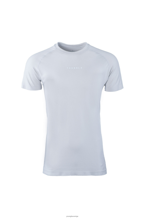 YoungLA män 454 new gen kompressionst-shirt vit Kläder 62TXL380