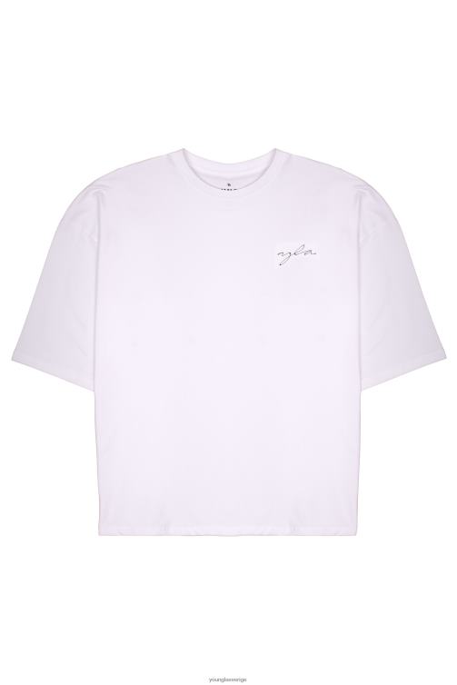 YoungLA män 464 skyline superstora t-shirts lavendel tvätt Kläder 62TXL276