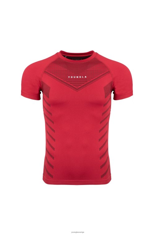 YoungLA män 465 superhjälte kompressionströjor röd Kläder 62TXL126