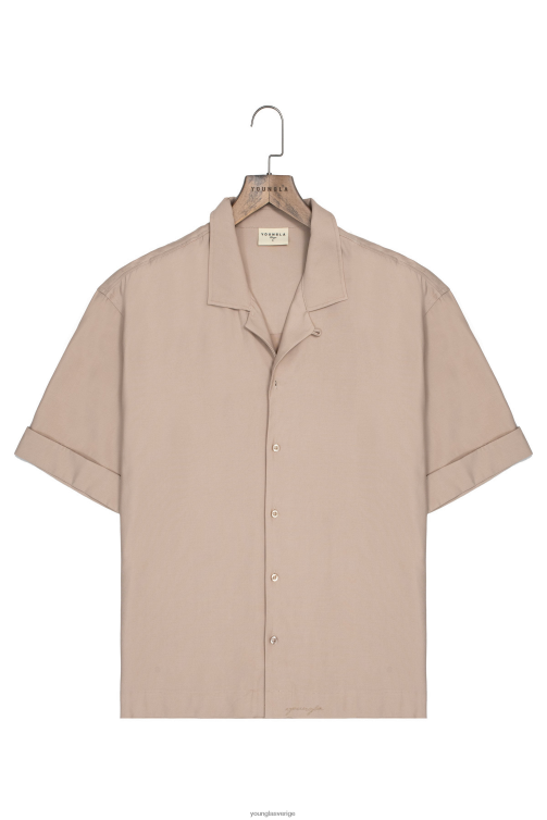 YoungLA män 468 klass skjortor solbränna Kläder 62TXL160