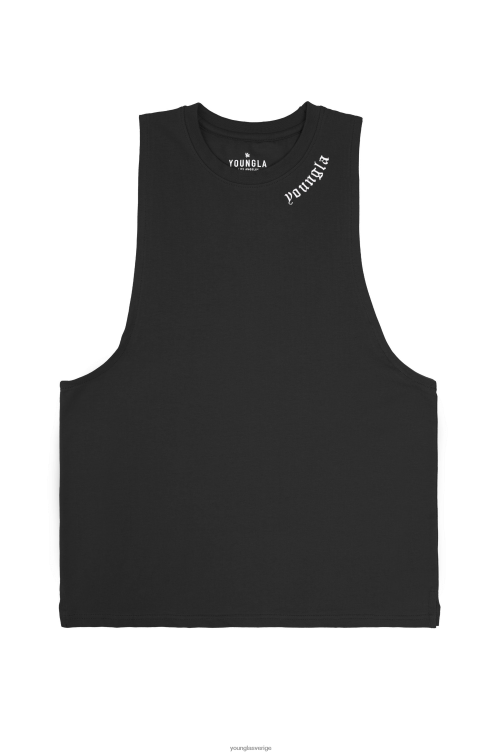 YoungLA män 303 gamla engelska tankar svart Kläder 62TXL73