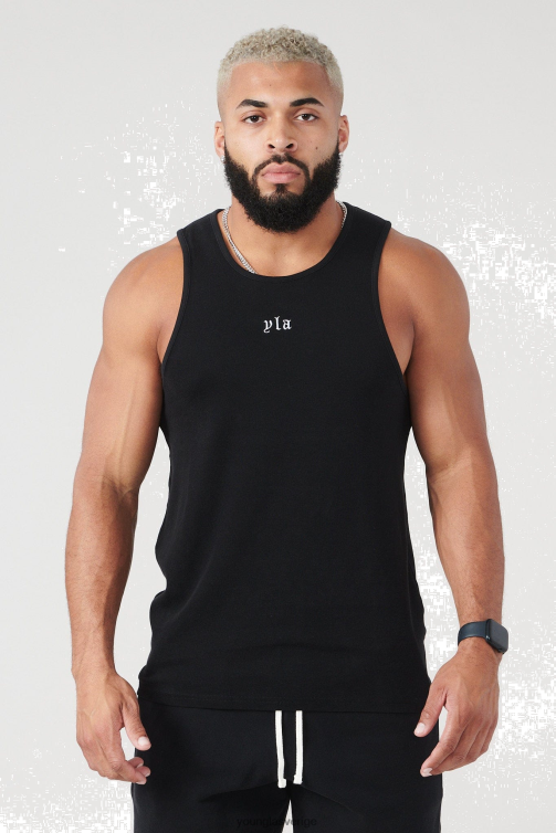 YoungLA män 310 san diego stridsvagnar svart tvätt Kläder 62TXL41