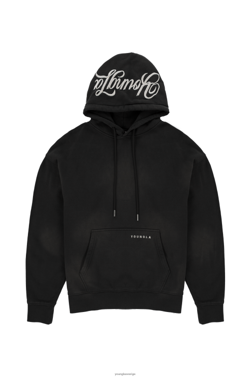 YoungLA män 549 phantom hoodies lila tvätt Kläder 62TXL768
