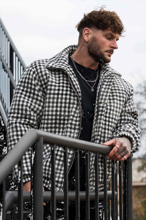 YoungLA män 563 kingpin jackor off-white Kläder 62TXL826